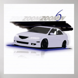 mazda 6 poster