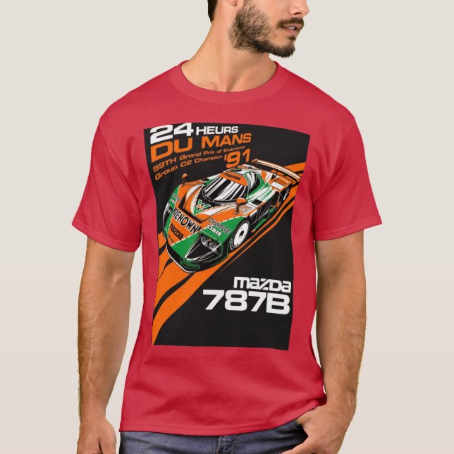 mazda 787B T Shirt (Framsida)