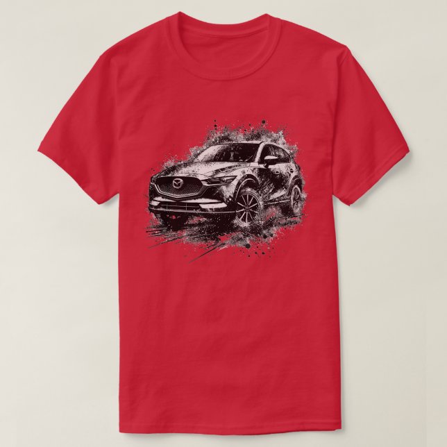 Mazda CX 5 T Shirt (Design framsida)
