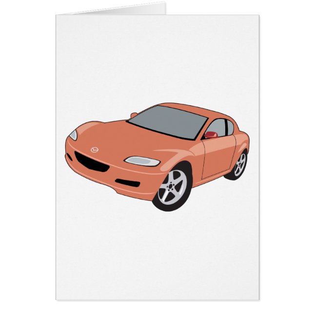 Mazda Hälsningskort (Framsidan)