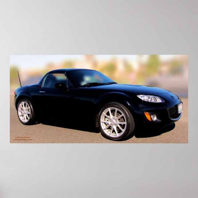 MAZDA MIATA HARDTOP POSTER (Framsidan)