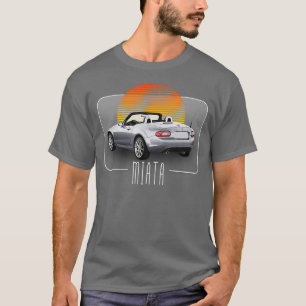 Mazda Miata Retro Classic Älskare Design T Shirt