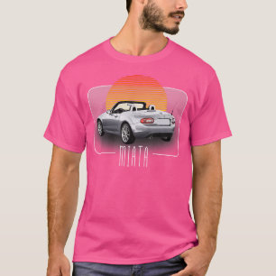 Mazda Miata Retro Classic Älskare Design T Shirt