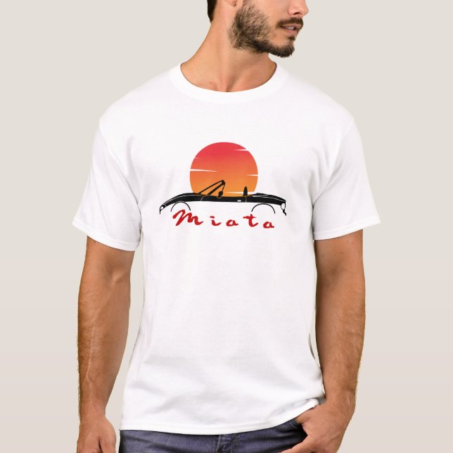 Mazda Miata T Shirt (Framsida)