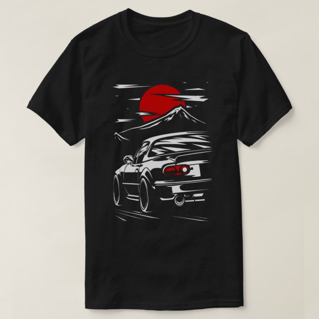 Mazda MX-5 Miata Essential T-Shirt (Design framsida)