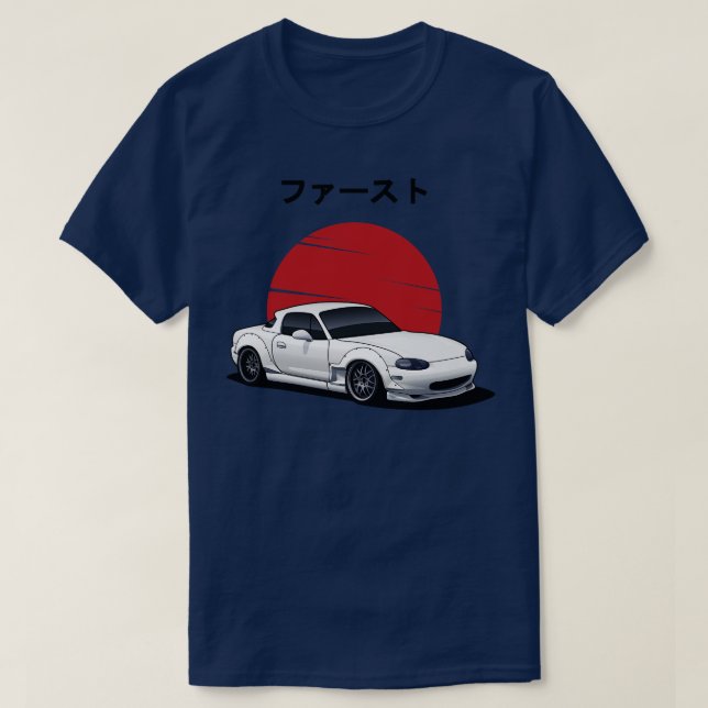 Mazda MX 5 Miata T Shirt (Design framsida)