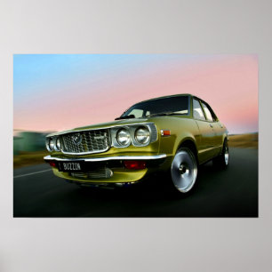 Mazda roterande driven RX3 Poster