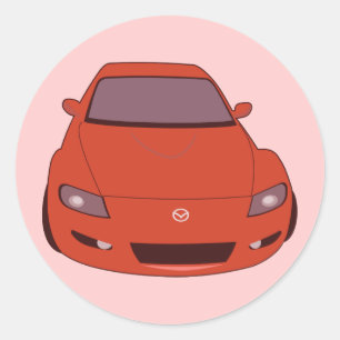 Mazda Runt Klistermärke