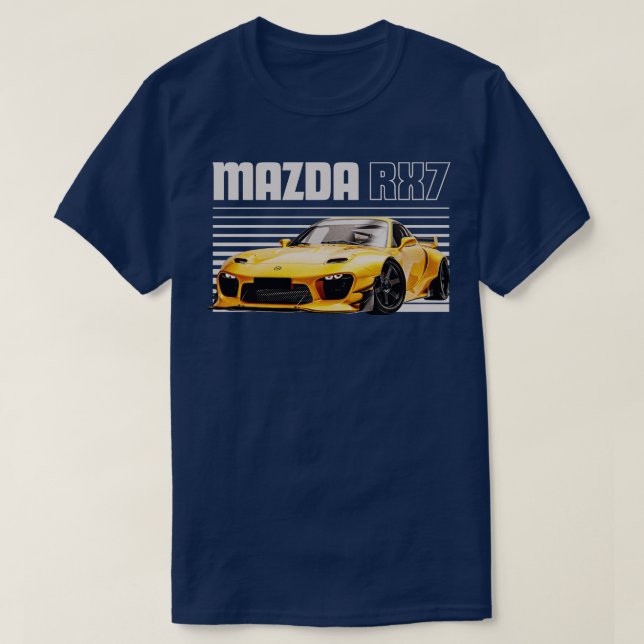 MAZDA RX7 T SHIRT (Design framsida)