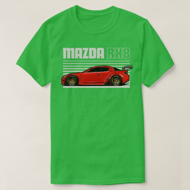 MAZDA RX8 T SHIRT (Design framsida)