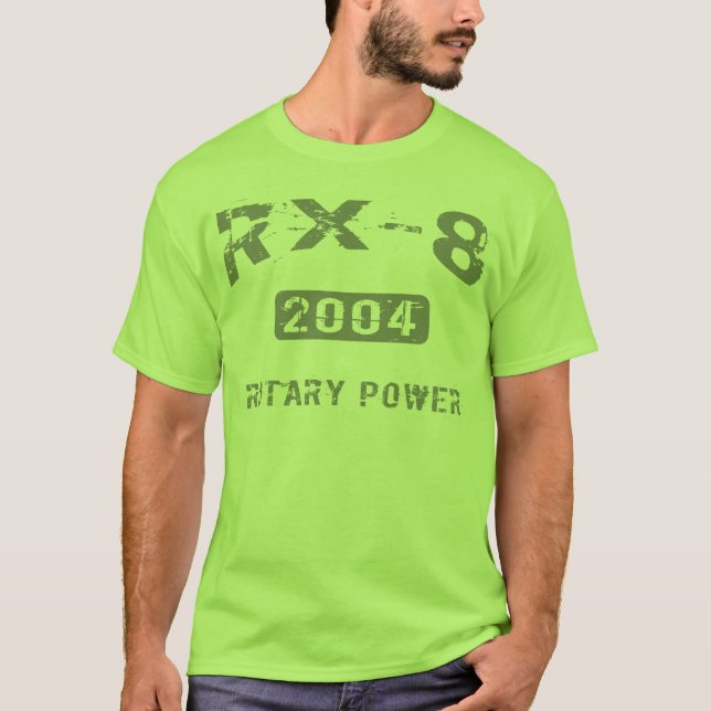 Mazda RX-8 T skjorta 2004 Tee Shirt (Framsida)