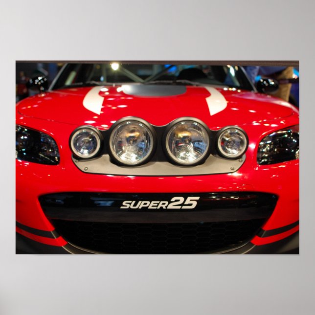 Mazda Toppen 25 MX5 Miata Poster (Framsidan)