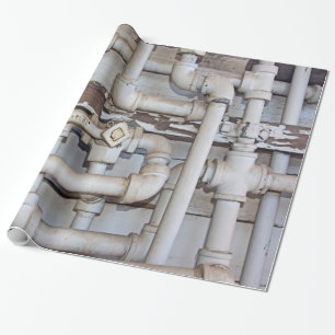 Maze av metallrörmokerirör presentpapper