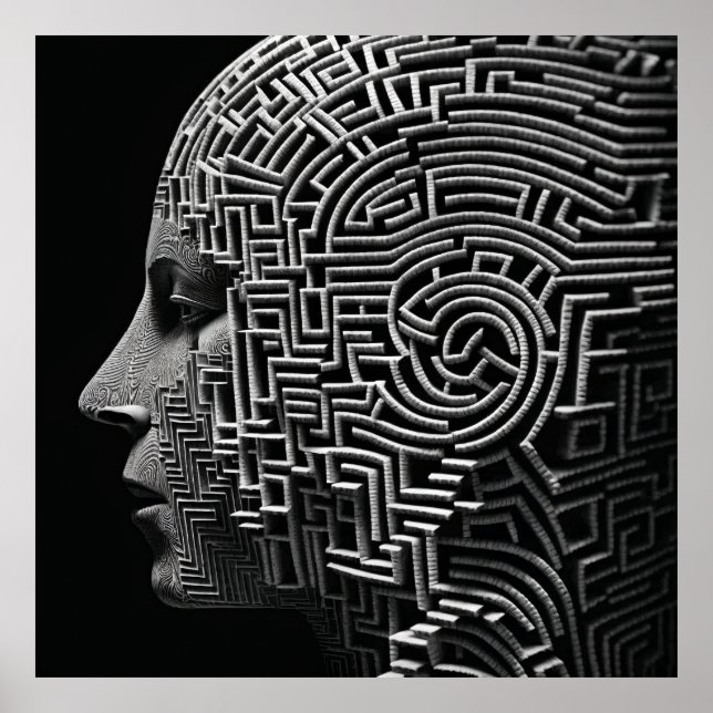 Maze head poster (Framsidan)