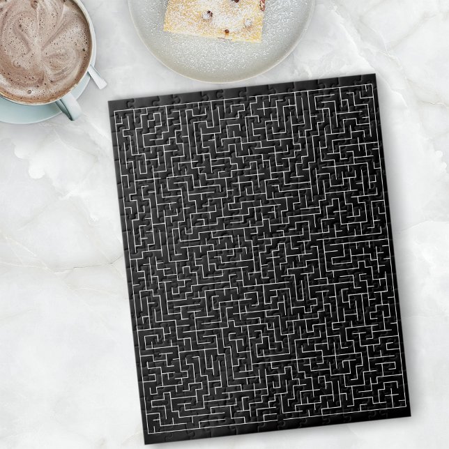 Maze I Omöjlig Jigsåg Puzzle Pussel (Maze Jigsaw)