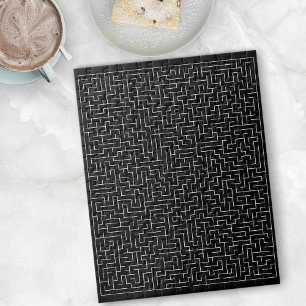 Maze III Omöjlig Jigszawa Puzzle Pussel