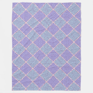 Maze Patchwork Fleecefilt