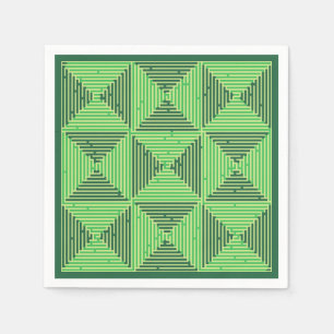Maze Patchwork Pappersservett