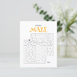Maze Puzzle #JKN-MORSA01