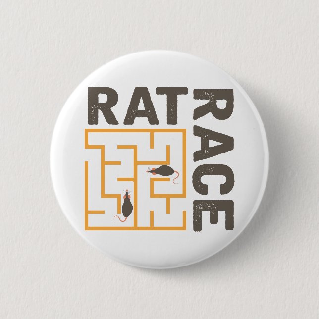 Maze Råttor Knapp (Framsida)