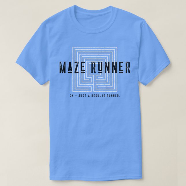 Maze Runner Regular Race Design T Shirt (Design framsida)