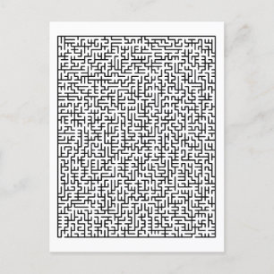 Maze Vykort