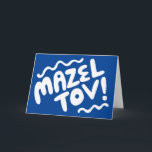 MAZEL TOV BAR BAT MITZVAH Anpassningsbar Modern Bl Kort<br><div class="desc">Handritad text av mig till dig. Lägg till din egen text på insidan av kortet eller ändra bakgrundsfärgerna. För fler designs och färger, kontrollera min butik! Eller låt mig veta om du vill ha något anpassat. Jag har också matchande presentpapper och naturligtvis både Bar och Bat Mitzvah-versioner! Fråga om du...</div>