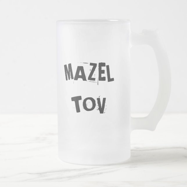 Mazel Tov frostad mugg (Höger)