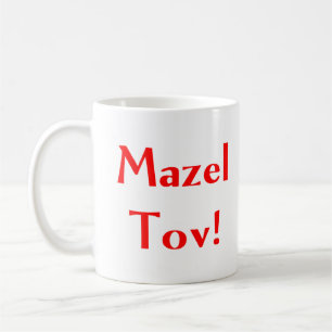 mazel tov kaffemugg
