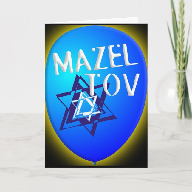 Mazel Tov Kort (Framsida)
