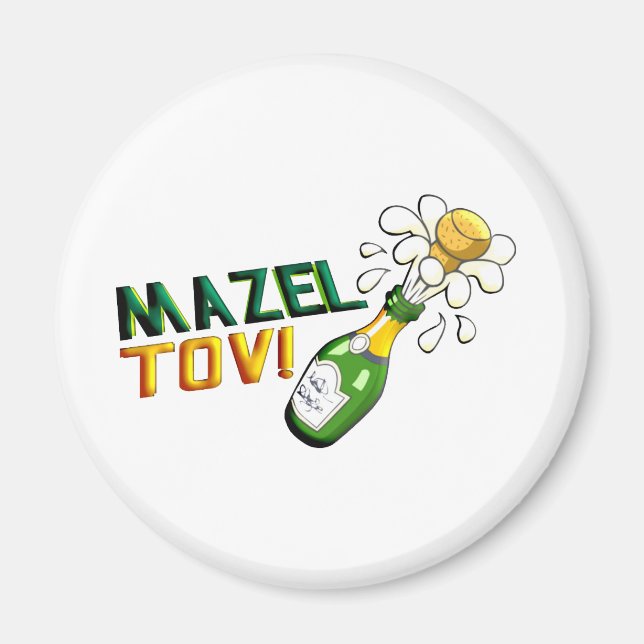 Mazel Tov Magnet (Framsidan)