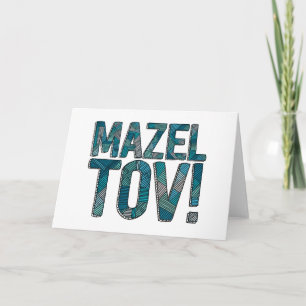 Mazel Tov Patchworkkricka Kort