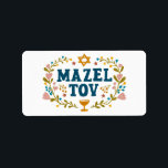 MAZEL TOV PUB BAT MITZVAH judiska Anpassadet Adressetikett<br><div class="desc">Hand plockade-text från mig till dig. Underbar för ett pub eller bat mitzvah eller jewant bröllop eller annat evenemang. För mer design och färg,  kolla min butik! Eller låt mig veta om du vill ha någon anpassningsbar. Fråga om du inte hittar vad du behöver! :</div>