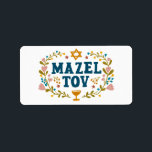 MAZEL TOV PUB BAT MITZVAH judiska Anpassadet Adressetikett<br><div class="desc">Hand plockade-text från mig till dig. Underbar för ett pub eller bat mitzvah eller jewant bröllop eller annat evenemang. För mer design och färg,  kolla min butik! Eller låt mig veta om du vill ha någon anpassningsbar. Fråga om du inte hittar vad du behöver! :</div>