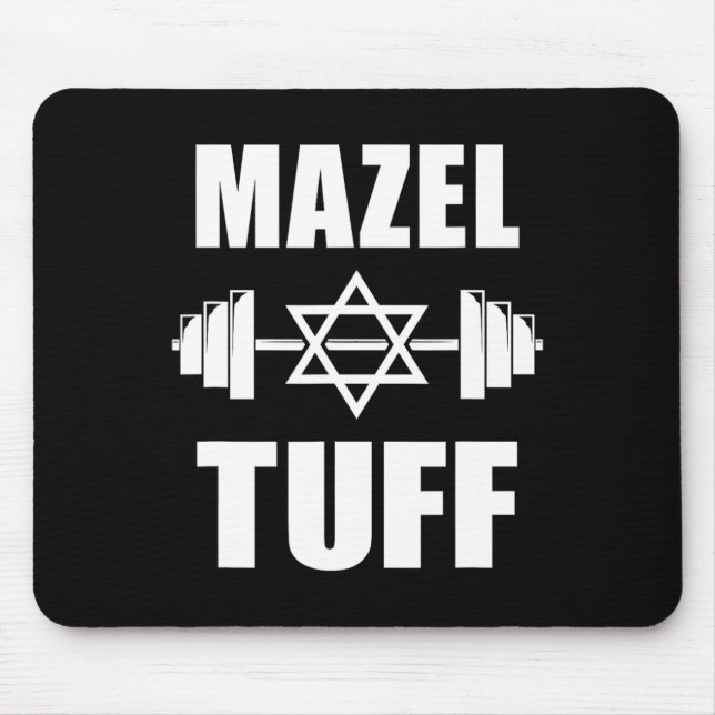 Mazel Tuff Funny Jewish Workout Musmatta (Framsidan)