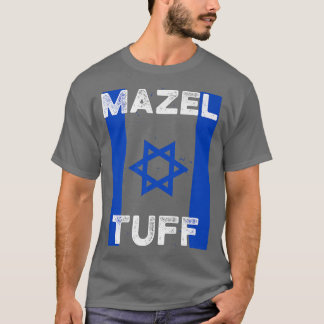 Mazel Tuff Strong Funny Jewish Work Out Gym Hanukk T Shirt