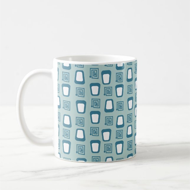Mazes and Trapezoids Kaffemugg (Vänster)