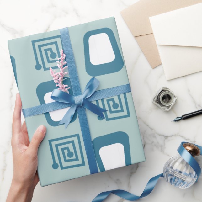 Mazes and Trapezoids Presentpapper (Gifting)