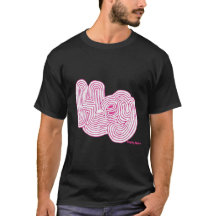 Mazes "Hej" Maze Black T-shirt
