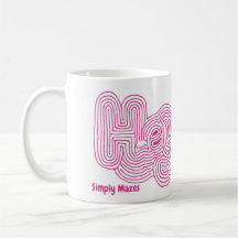 Mazes "Hej" Maze Mugg