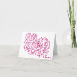 Mazes Maze Greeting Card Kort