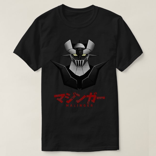 MAZINGER T SHIRT (Design framsida)