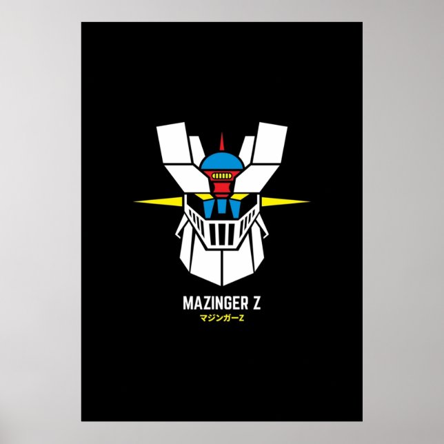 Mazinger Z Färg Poster (Framsidan)