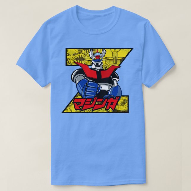 Mazinger Z Retro T Shirt (Design framsida)