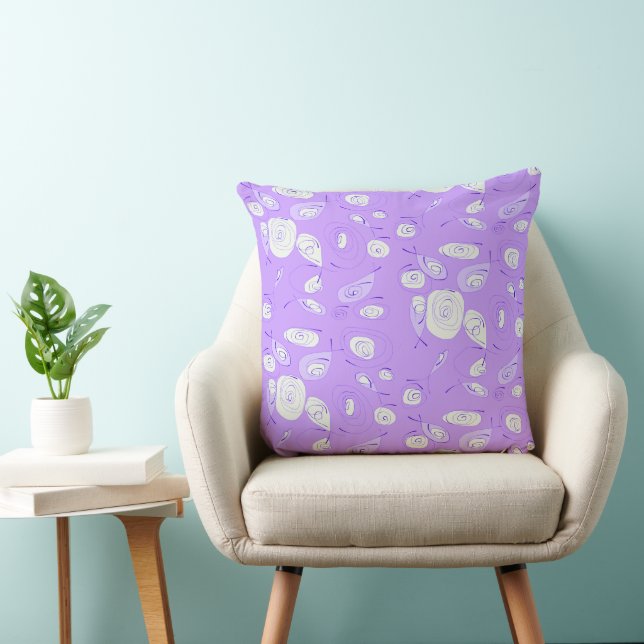Mazipoodles Fish Ro Lilac Kudde (Stol)