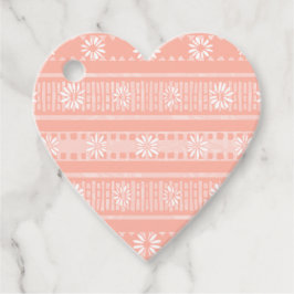 MAZIPOODLES Floral Striped Ribbed Knitting 202 Gåvor Etiketter