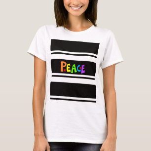 MAZIPOODLES Fredsregnbåge 2 T Shirt