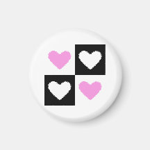 Mazipoodles Hearts Abstraction Rosa