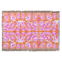 Mazipoodles Kärlek Flowers - Orange Rosa White