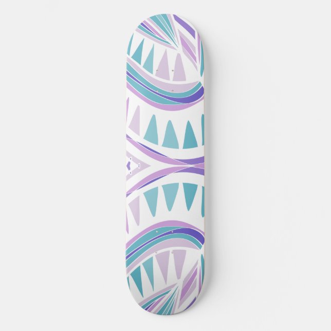 Mazipoodles New Fish Head Löv Jazz Funk B Mini Skateboard Bräda 18,5 Cm (Framsida)